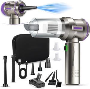 Máy hút bụi cầm tay không dây HF117 nâng cấp 3 trong 1, động cơ không chổi than, công suất hút mạnh, dùng cho xe hơi - Product Image 1