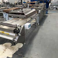 Machine automatique de fabrication de tortillas et de pains plats commerciaux Luomo haute capacité 800-3500 pièces/heure électrique 380V/220V