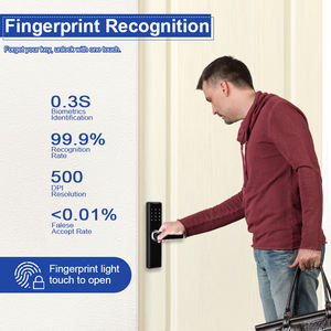 Multi-languages Tuya App Wiif Locks <strong>with</strong> Real Time <strong>Intercom</strong> Card <strong>Code</strong> Camera Smart Door Lock <strong>With</strong> Visible Screen - Product Image 3