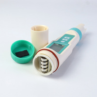 Compteur de salinité étanche multifonctionnel Digital Portable 5-in-1ph Meter EC Temperature Tester Water Quality Testing Pen
