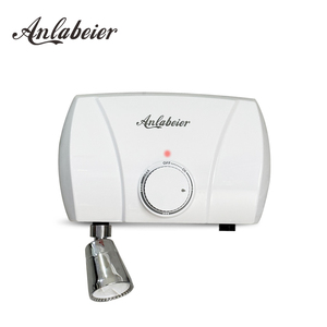 เครื่องทำน้ำอุ่นไฟฟ้า3.5 5.5KW ในห้องน้ำประหยัดพลังงาน LED ส่วนประกอบความร้อนสแตนเลสสามตัวป้องกัน RV โรงแรมอังกฤษ - Product Image 3