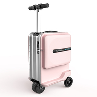 Valise à roulettes Airwheel, bagage de voyage avec moteur électrique, valises Briggs and Riley, scooter électrique, sac pliable à main