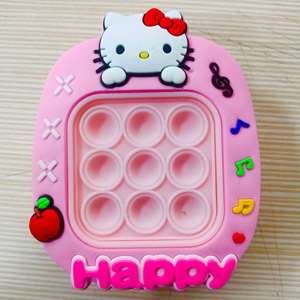 Rubber Mini Pop Push <b>Ornament</b>, Portable Stress Relief Pendant for Backpack <b>Car</b> Bag Decoration - Product Image 1