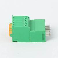 Bloc de bornes à ressort enfichable RS 2EDGKD vert, pas de 5,08 mm, 3,81 mm, connecteur à vis pour circuit imprimé 2-10 broches, PA66, 125 V, 5 A