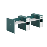 Cloisons et panneaux en bois de bureau moderne/Cloisons de bureau bon marché/Poste de travail de cabine de bureau