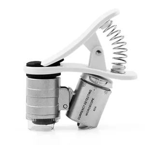 60X Universele Mobiele Telefoon Mini Draagbare Clip Microscoop