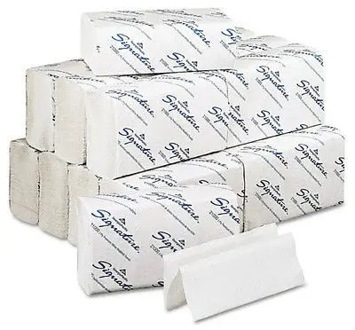 Toallas de papel ultradelgadas absorbentes desechables de alta calidad para secado de manos recicladas/Bambú