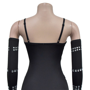 Vestido Mini con Tirantes y Adornos de Pedrería para Mujer, Marca IHOOV - Product Image 5