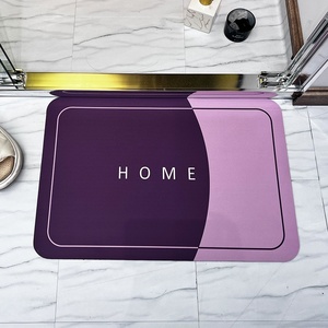 แผ่นรองพื้นห้องน้ำดูดซับน้ำได้เร็ว แห้งไว ลายพิมพ์ยางธรรมชาติ ดินเบา ป้องกันการลื่นไถล ผลิตจากพีวีซี ยี่ห้อ Wanpi Ant - Product Image 6