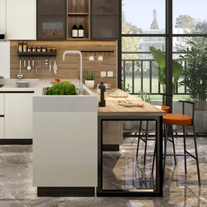 Set di mobili per mobili da cucina in compensato personalizzato in fabbrica moderna in stile europeo in cina - Product Image 6