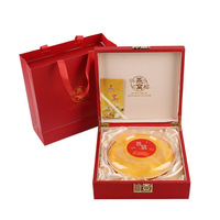 Nouvelle boîte cadeau haut de gamme pour nid d'oiseau, impression bronzée, emballage alimentaire pour 100g/250g/500g, boîte vide pour nid d'oiseau naturel