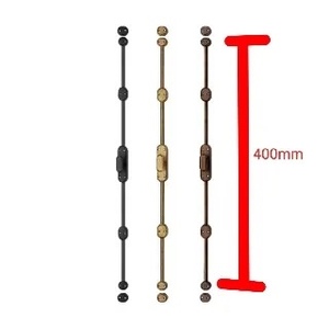 Serrures en alliage de zinc portes et fenêtres serrures d'armoire boulons crémone sculptés <span class=keywords><strong>vintage</strong></span> - Product Image 4