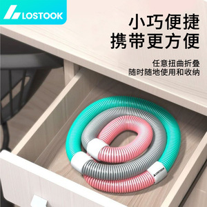 Aro de hula hoop Lostook para adelgazar la cintura, con resorte, suave, para fitness, tonificación de abdominales, herramienta de ejercicio para mujeres - Product Image 3