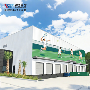 Pabellón Deportivo Multiusos de Acero con Ensamblaje In Situ de Gran Envergadura, Superficie Galvanizada con Vida Útil de 50 Años para Escuelas de Entrenamiento - Product Image 1