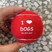 Balles de tennis personnalisées, durables, écologiques, portables, à haute élasticité et avec impression de logo pour les clubs de tennis sportifs (vente en gros)