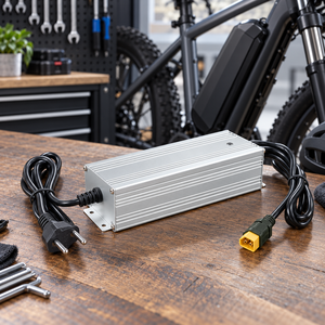 Carregador Inteligente de Bateria de Lítio 3S 12.6V 10A NMC IP67 à Prova d'Água 100-240VAC para Fonte de Energia Externa e Kit de Ferramentas Elétricas - Product Image 6