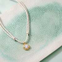 Collier ras du cou superposé avec pendentif cœur et goutte d'eau en pierre transparente, serti d'or festonné, motif nœud, cadeau bijou pour femme