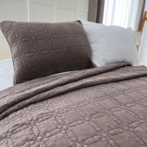 <span class=keywords><strong>Copriletto</strong></span> Trapuntato Personalizzato con Logo, Vendita all'Ingrosso, 100% <span class=keywords><strong>Cotone</strong></span> Organico, Trapunte Doppie Ricamate con Spedizione Gratuita - Product Image 4