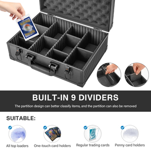 Tùy chỉnh người đàn ông kim loại thẻ tín dụng Bộ sưu tập chủ thẻ nhôm phân loại kinh doanh thẻ trường hợp - Product Image 3