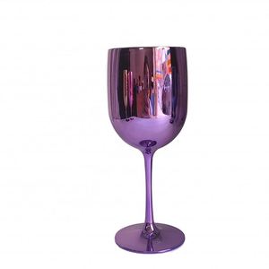 Offre Spéciale – Gobelets Classiques Dorés en Plastique et Métal, Verres à Vin Rouge de 16 oz pour Fêtes - Product Image 2