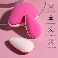 Hochwertiger weicher Make-up-Schwamm in voller Größe ohne Latex Vollflächige makellose Make-up-Mixer Foundation Sponge Powder Puff