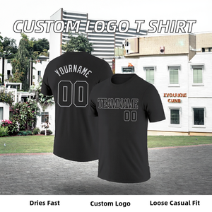 Camiseta Personalizada con Logotipo y Nombre, para Hombre, Informal, de Poliéster, Diseño Liso, 180g, Secado Rápido, Corte Regular - Product Image 2