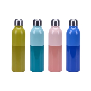 Termo Silverjet de Acero Inoxidable de 500 ml, Botella de Agua Aislada al Vacío, Libre de BPA, a Prueba de Fugas, para Auto, Oficina, Hogar, Regalo - Product Image 1