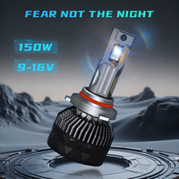 Phares de voiture LED SFIDA V29 150W 6000K 12V - Nouvel emballage personnalisé Garantie de 2 ans Ampoules H4 haute puissance