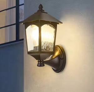 Vente en gros villa maison étanche jardin vers le bas éclairage ip65 porche classique appliques murales extérieures - Product Image 4