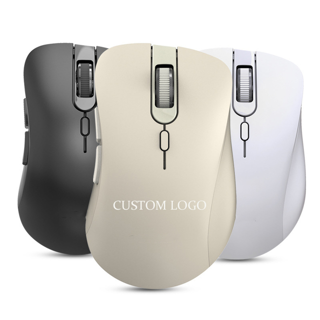 Wireless Mouse 2.4GHz with USB Receiver 3200 DPI Optical Tracking 6 Buttons Ambidextrous 3D LED Backlit Stock PC/Mac/Laptop