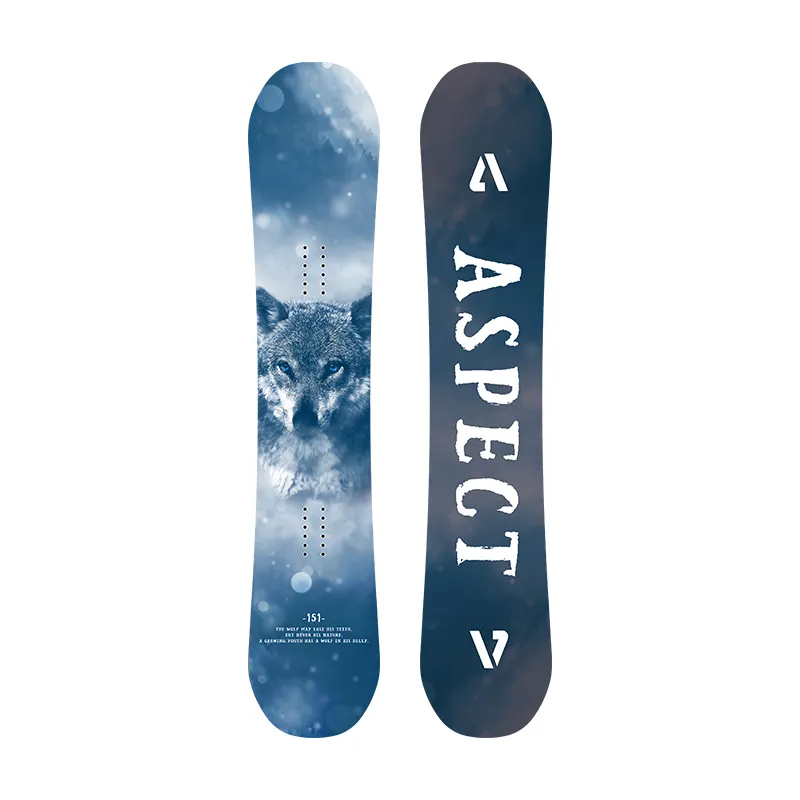 Vente de gros Snowboard pour hommes Ski Wood Core Rocker Snowboard