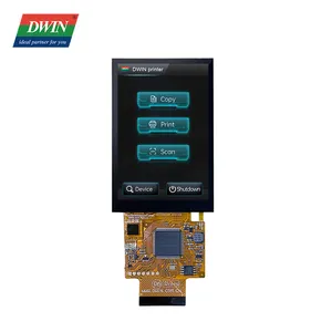 COF Modul Uart TFT LCD Pintar Ultra-tipis Teknologi DWIN 3.5 Inci Layar Sentuh Lcd Hemat Biaya