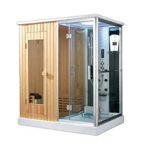 Outdoor Shower Cabin Dry Wet Steam Bath Sauna Rooms With Foot Massage