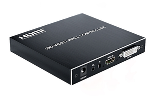 Video Wall Controller 1x4 1080P Display processore di Splicing senza soluzione di continuità con supporto di controllo RS232 e IR 8 modalità di visualizzazione - Product Image 2