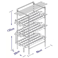 Farm Vertical Tower Indoor Automated Vertical DWC NFT Hydroponic Supplies Growing Systems with Grow Lights