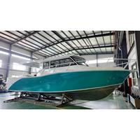 Bateaux de pêche en aluminium de 9,6 m à vendre, Profisher pour bateau de pêche en aluminium avec grand espace