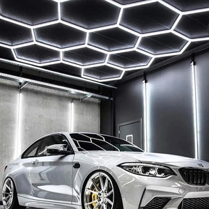 Luz LED de Techo Hexagonal Suspendida Personalizada de 6500K para Garaje, Discoteca, Estudio de Detallado de Automóviles, Luces de Trabajo - Product Image 2