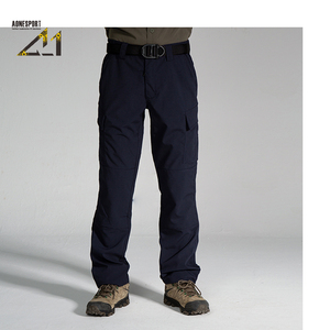 Men's Lightweight Breathable Tactical <b>Trousers</b> - Soft Touch Loose Fit Pants for Urban Outdoor Activities - Product Image 3
