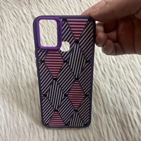 Coque de téléphone IMD so Cool pour Samsung A06 A16 A05 A56 et Infinix SMART9 HOT50, design de fenêtre en grille rhombique de luxe
