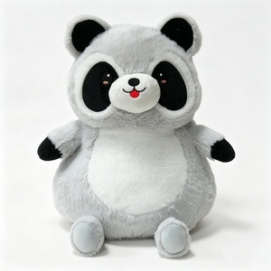 Peluche de mapache personalizado, lindo peluche de mapache, peluche de mapache esponjoso, peluche de mapache gordo - Product Image 4