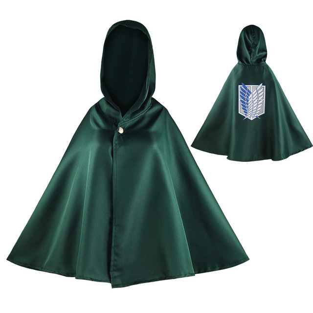 2024 Anime Cloak Shingeki No Kyojin Cosplay Scouting Legion Wings of Liberty Ackerman Eren Hange Zoe Outfit Cape