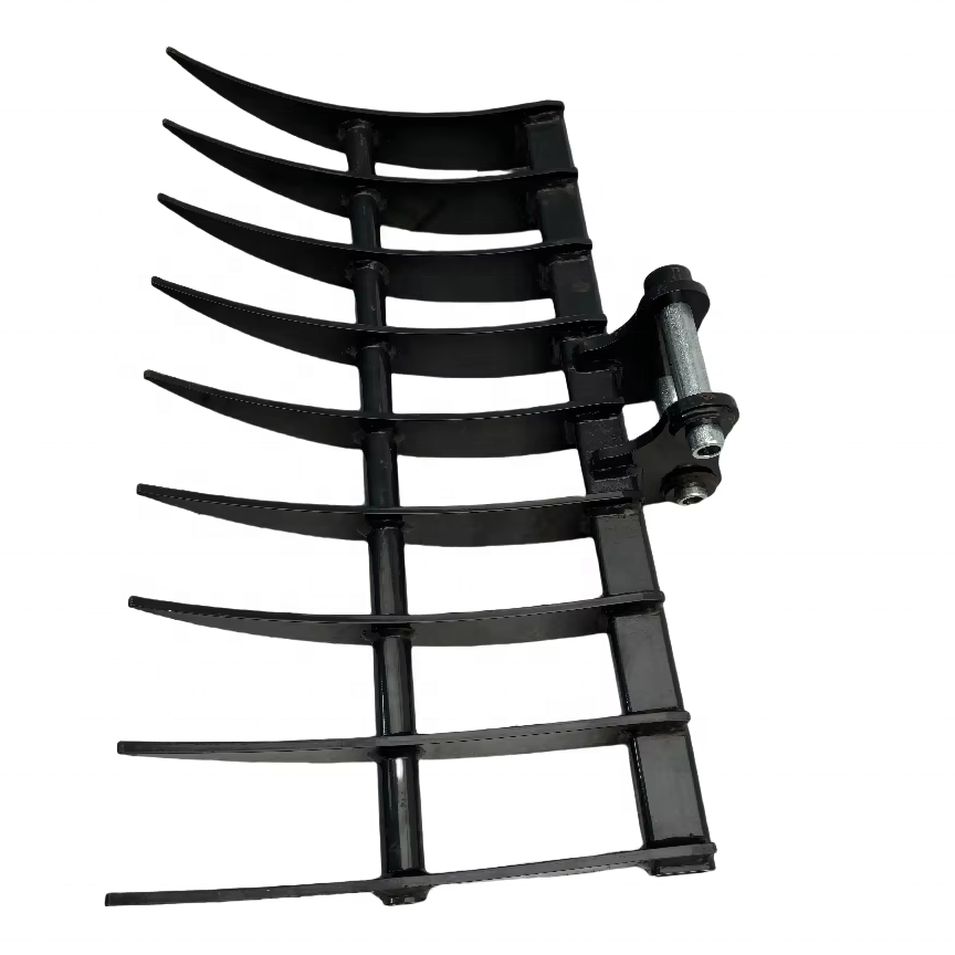 Rake Ripper Chuangxin 2026 Mini Excavator Attachment Land Clearing Rake Soil ...