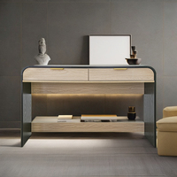 Bureau moderne de luxe en bois pour PDG Mobilier élégant pour étude ou usage d'immeuble de bureaux