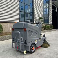 Balayeuse électrique d'extérieur la plus vendue, aspirateur de voirie, balayeuse routière