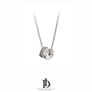 Collier élégant en cuivre plaqué or 18 carats <span class=keywords><strong>pour</strong></span> femme, vente en gros d'accessoires <span class=keywords><strong>de</strong></span> mode, collier écologique - Product Image 6
