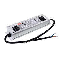 MEAN WELL Driver LED 200W 24V 8.4A ELG-200-24-3Y, 3 fils, 100-305VAC/142-431VDC, 92% Eff., IP67, Adj. CV + CC, OVP, OTP, SCP, OCP