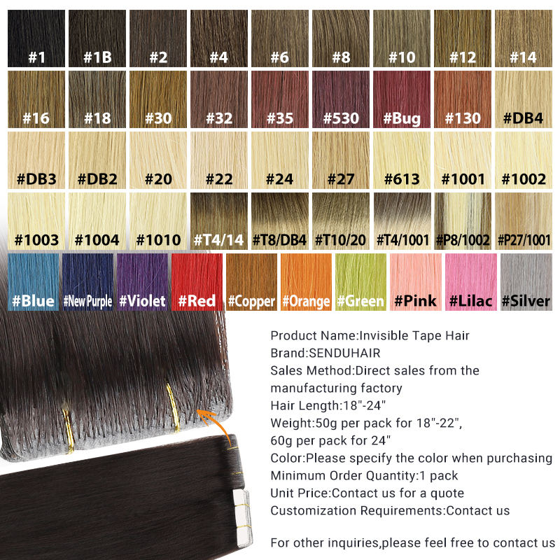 Cinta invisible para el cabello