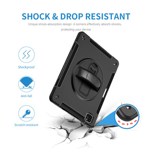 เคสแท็บเล็ตแบบแข็งไฮบริดหมุนได้สำหรับ <span class=keywords><strong>iPad</strong></span> <span class=keywords><strong>Pro</strong></span> <span class=keywords><strong>12.9</strong></span><span class=keywords><strong>น</strong></span>ิ้ว360 2021 2022 - Product Image 5