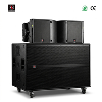 Lasesound K3 Dual 12 pouces, enceinte de scène professionnelle, 900W RMS, 143dB SPL max, haut-parleur de compression de 4 pouces, enceinte PA, CE RoHS