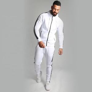 Échantillon Gratuit Survêtements Homme 100% Coton à Capuche avec Cordon de Serrage pour Logo Personnalisé Design Avant/Arrière 2026 Tenues de Jogging - Product Image 3